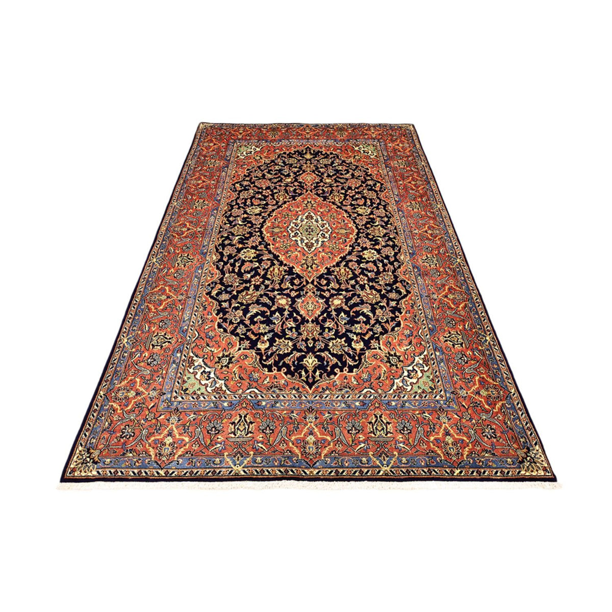 Perserteppich - Bidjar - Royal - 220 x 136 cm - dunkelblau