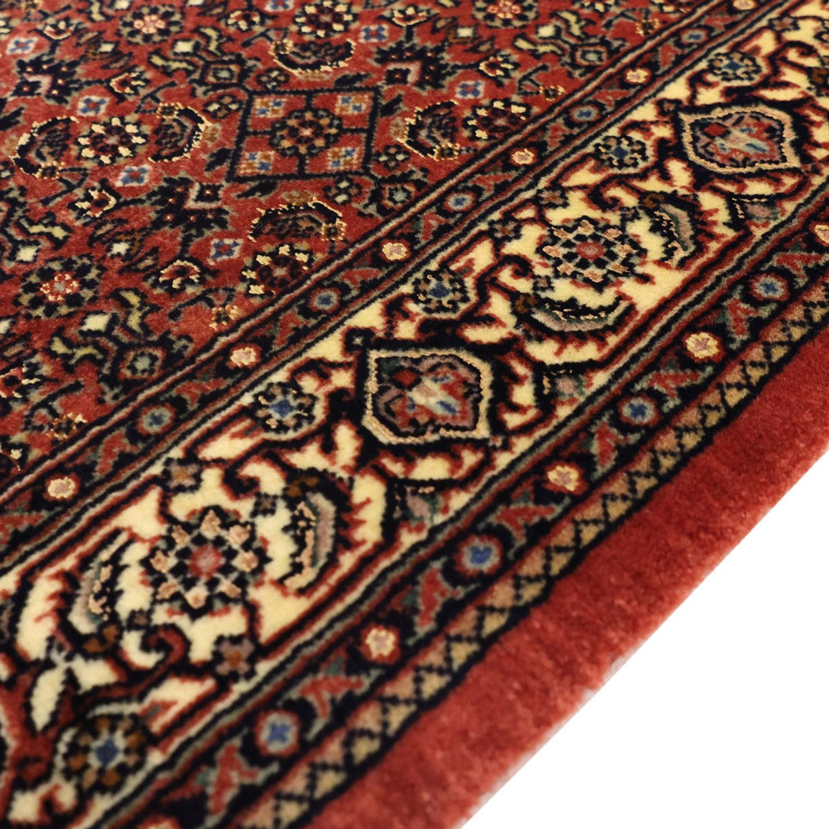 Perserteppich - Bidjar - 142 x 72 cm - dunkelbeige