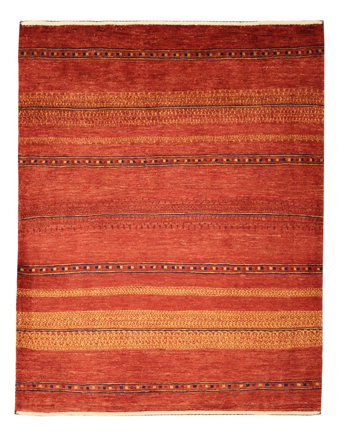 Gabbeh Teppich - Kaschkuli Perser - 122 x 98 cm - mehrfarbig