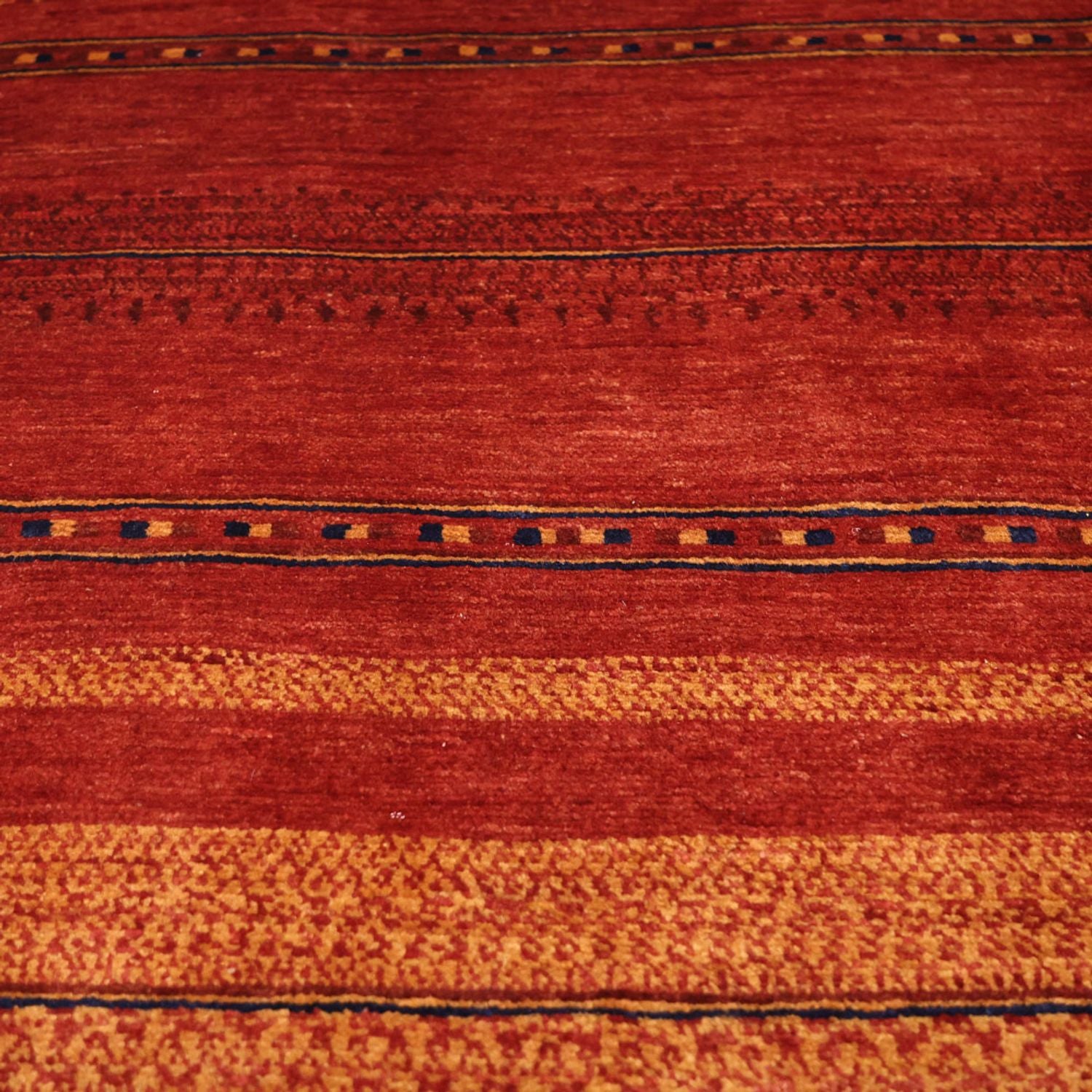Gabbeh Teppich - Kaschkuli Perser - 122 x 98 cm - mehrfarbig