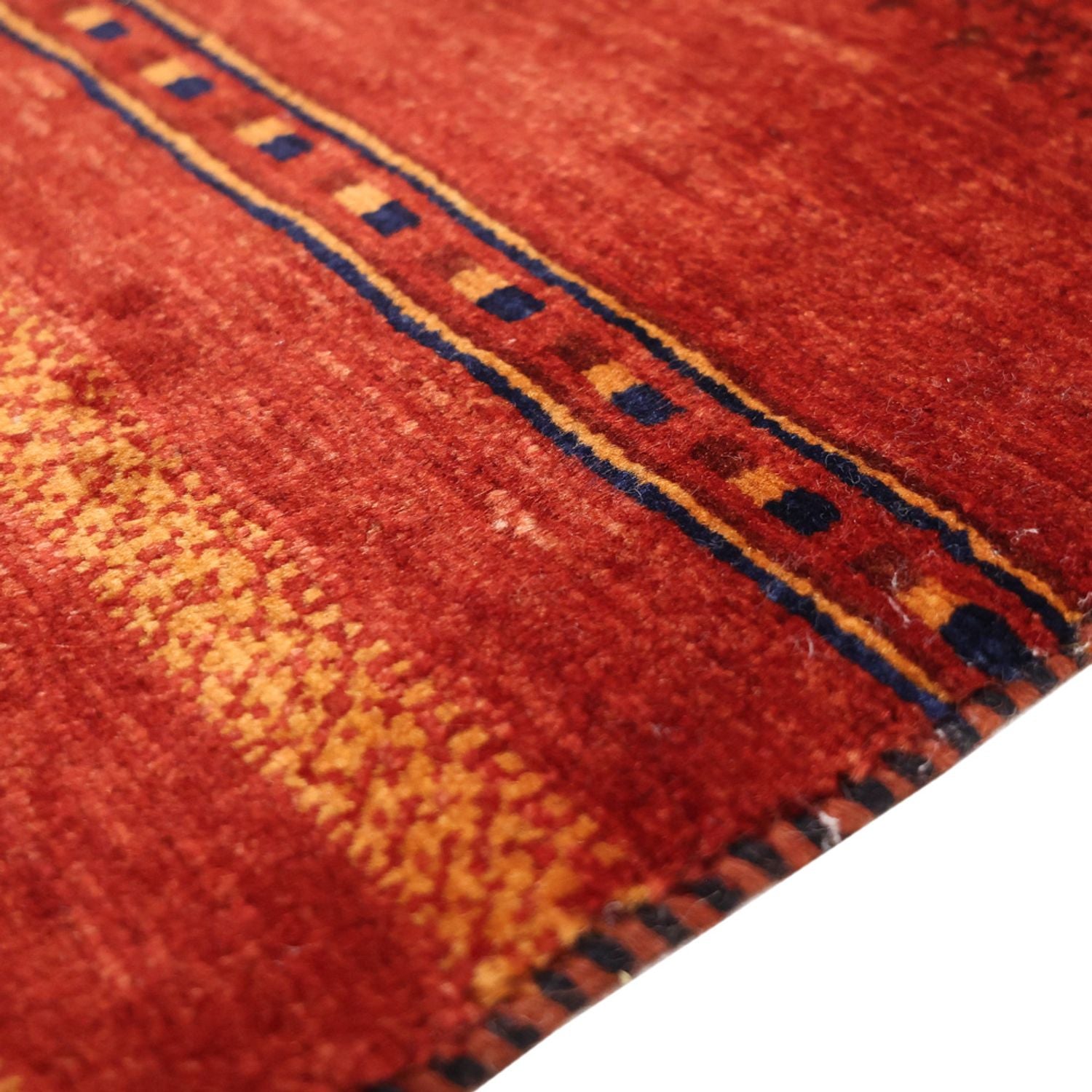 Gabbeh Teppich - Kaschkuli Perser - 122 x 98 cm - mehrfarbig