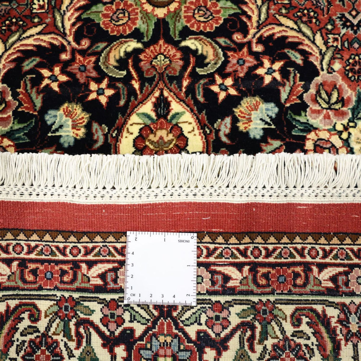 Perserteppich - Bidjar - Royal - 194 x 153 cm - dunkelrot