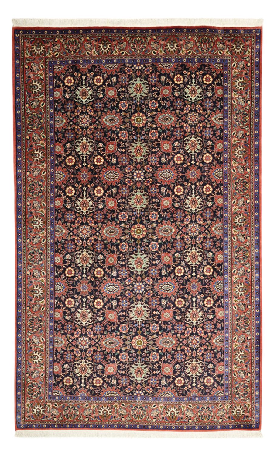 Perserteppich - Bidjar - Royal - 212 x 130 cm - dunkelblau