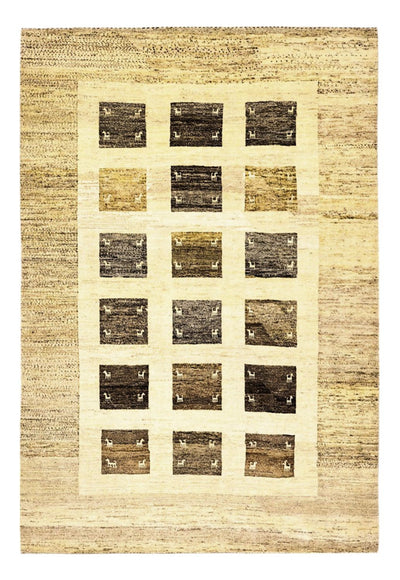 Gabbeh Persisch Teppich 203x292cm - Perserteppich Wollteppich