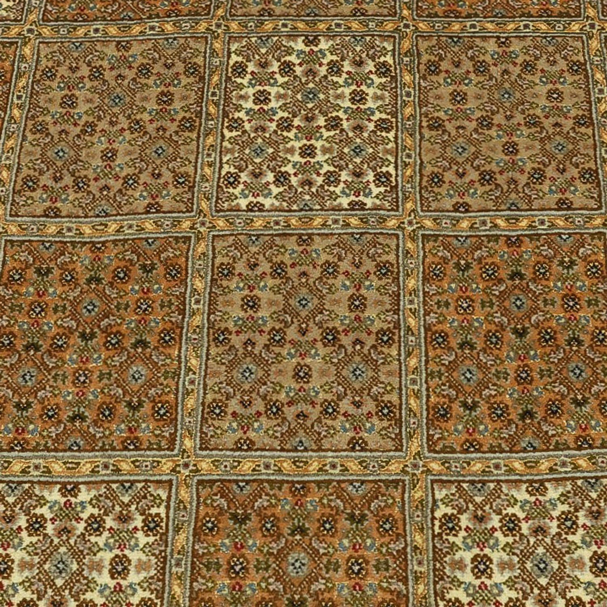 Perserteppich - Täbriz - Royal - 208 x 149 cm - dunkelbeige