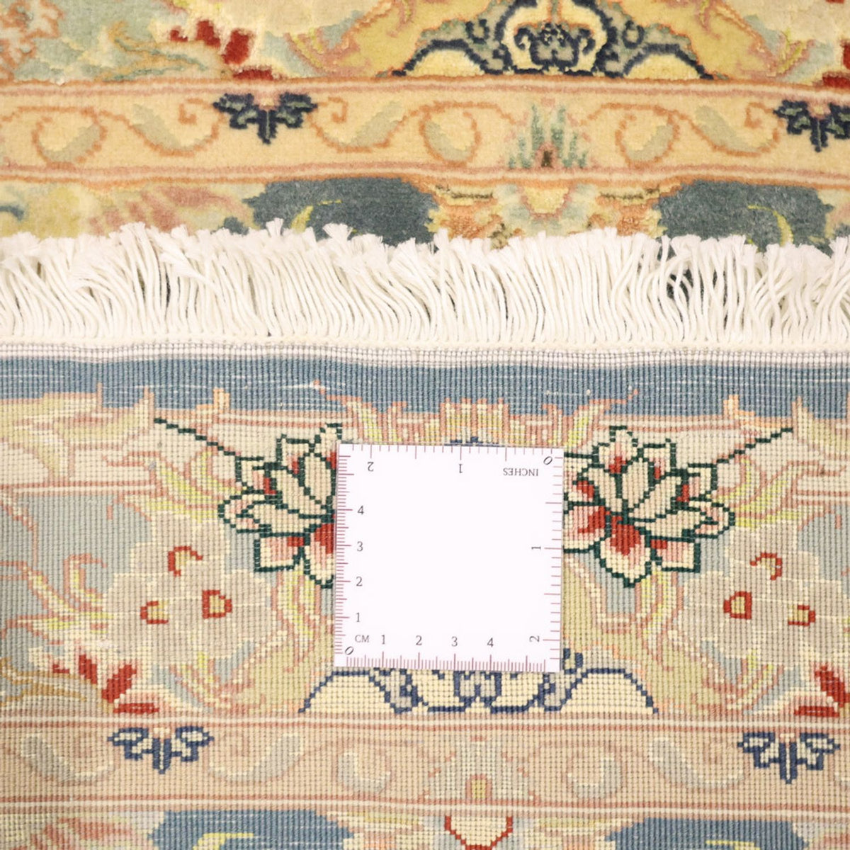 Perserteppich - Täbriz - 119 x 81 cm - hellblau