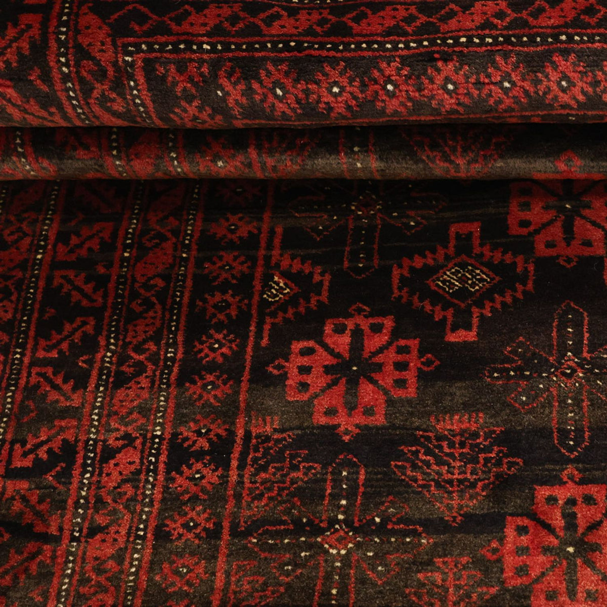 Läufer Belutsch - 196 x 102 cm - mehrfarbig