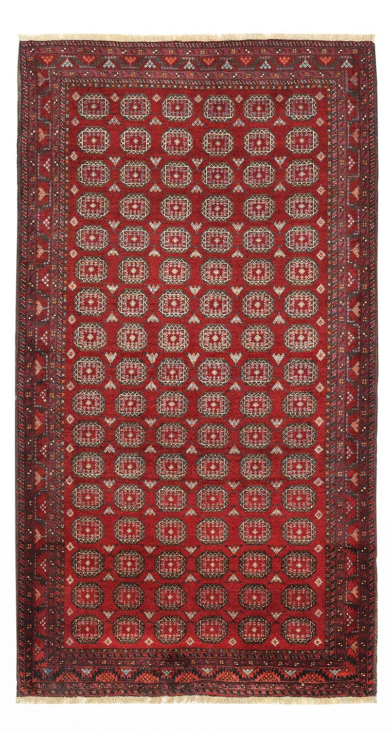 Läufer Belutsch - 193 x 108 cm - dunkelrot