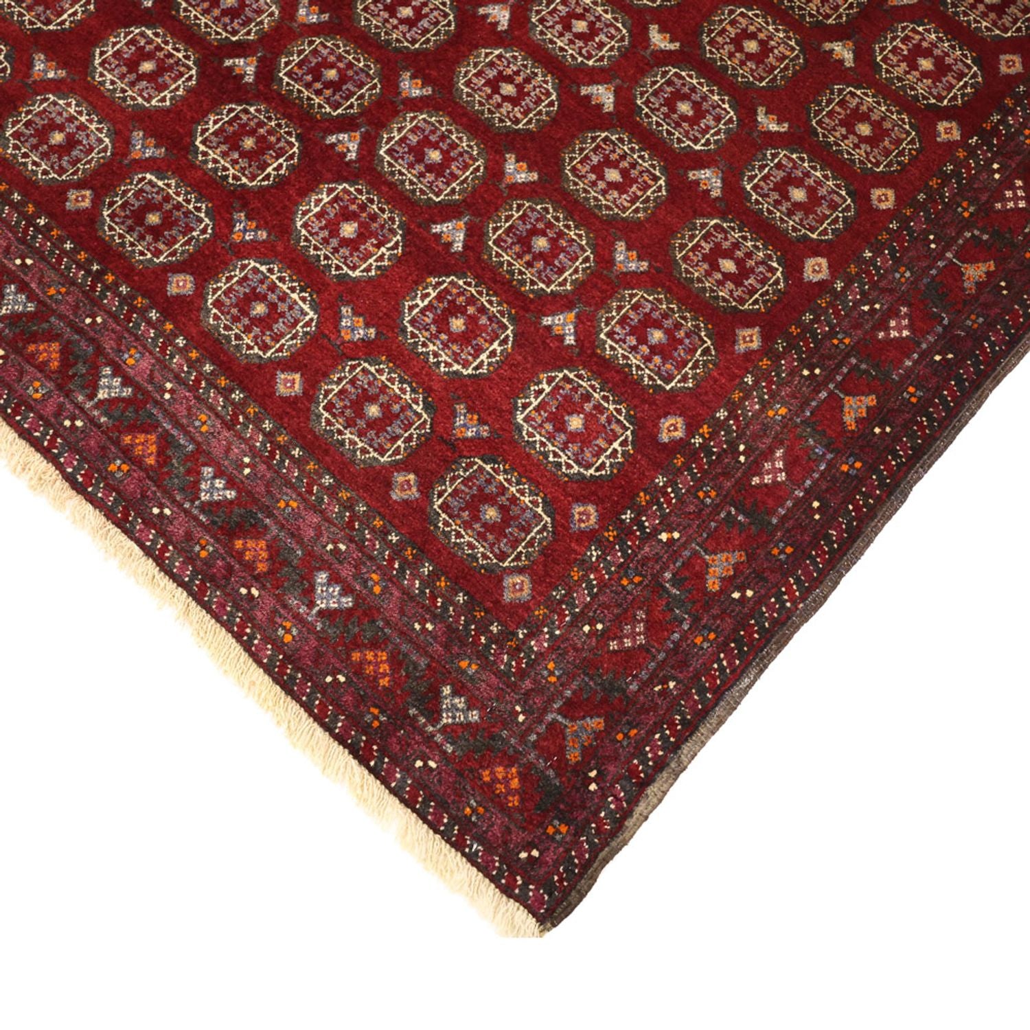 Läufer Belutsch - 193 x 108 cm - dunkelrot