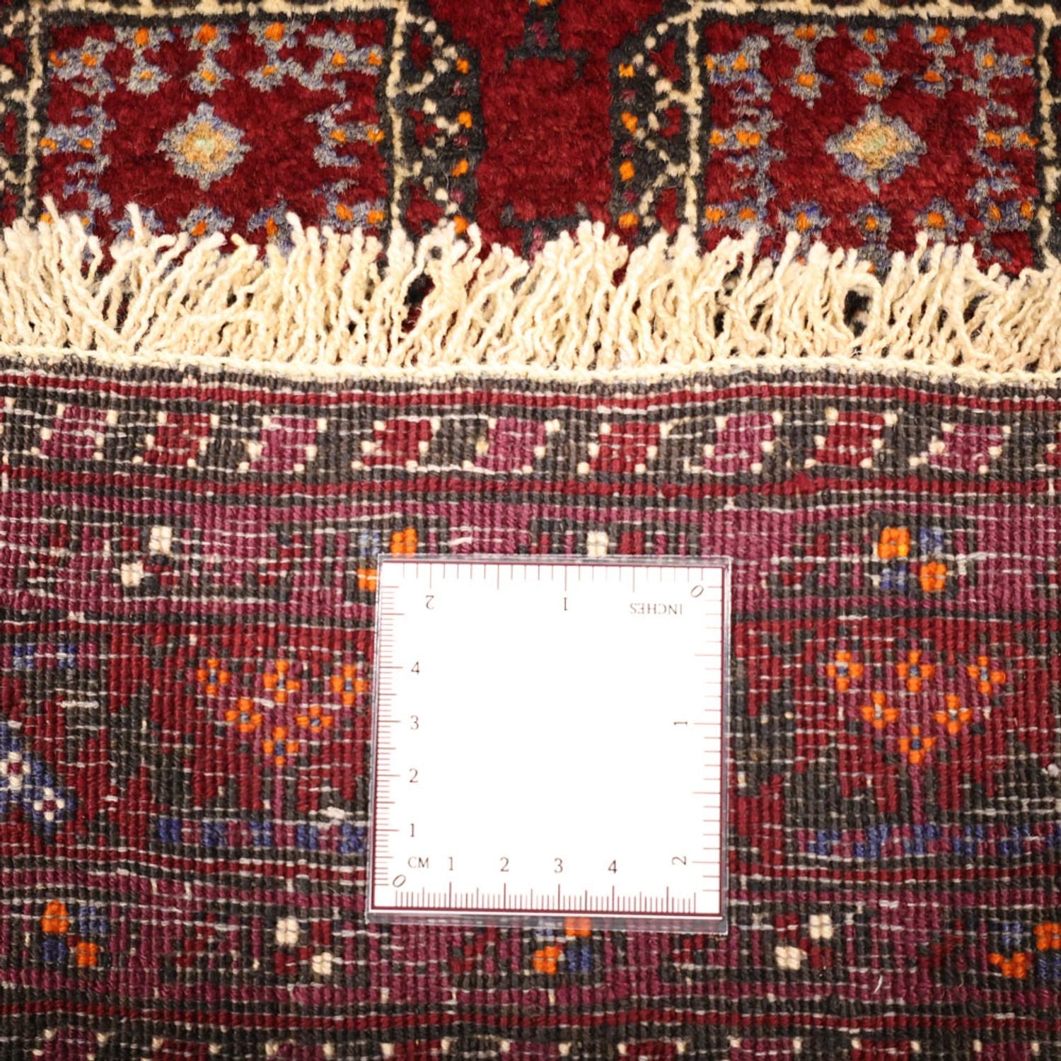 Läufer Belutsch - 193 x 108 cm - dunkelrot