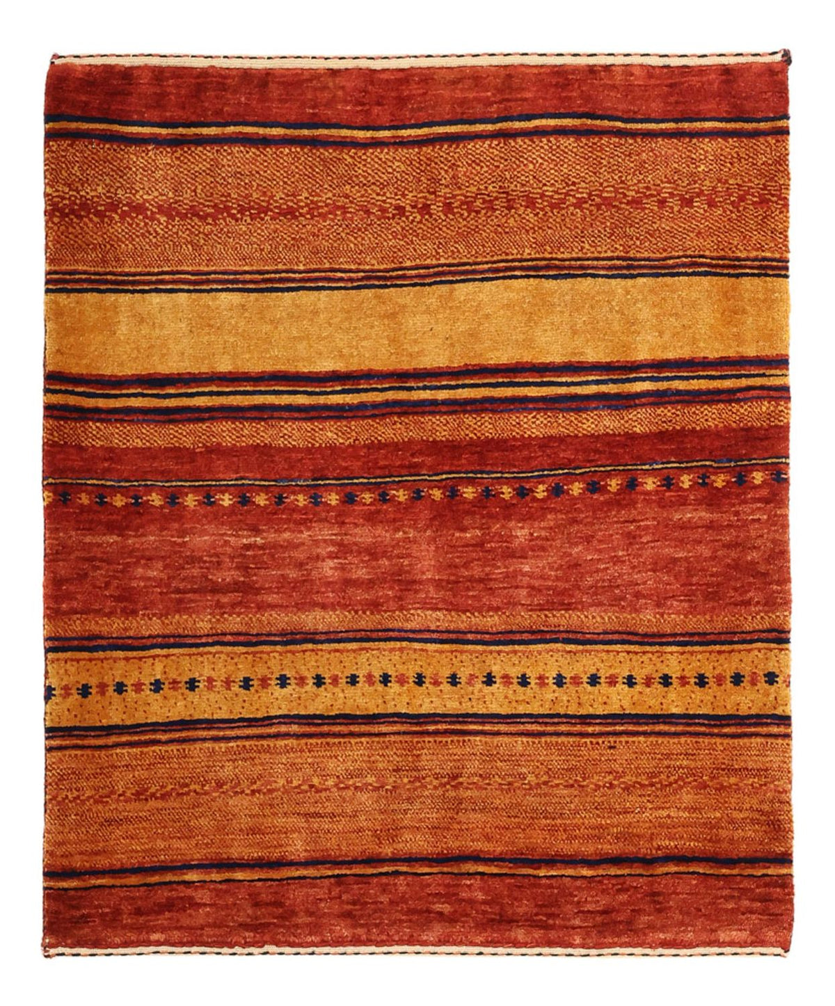 Gabbeh Teppich - Kaschkuli Perser - 92 x 78 cm - mehrfarbig