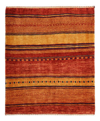 Gabbeh Teppich - Kaschkuli Perser - 92 x 78 cm - mehrfarbig