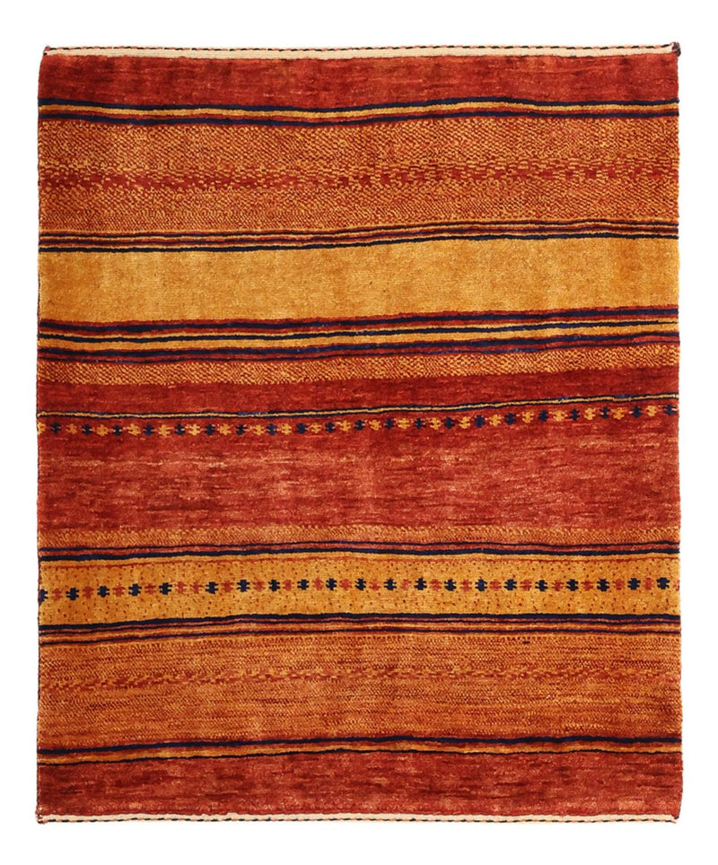 Gabbeh Teppich - Kaschkuli Perser - 92 x 78 cm - mehrfarbig