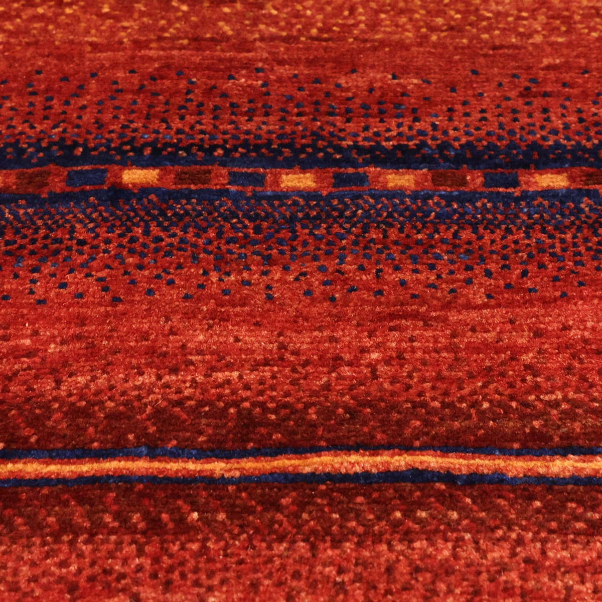 Gabbeh Teppich - Kaschkuli Perser quadratisch  - 119 x 101 cm - mehrfarbig