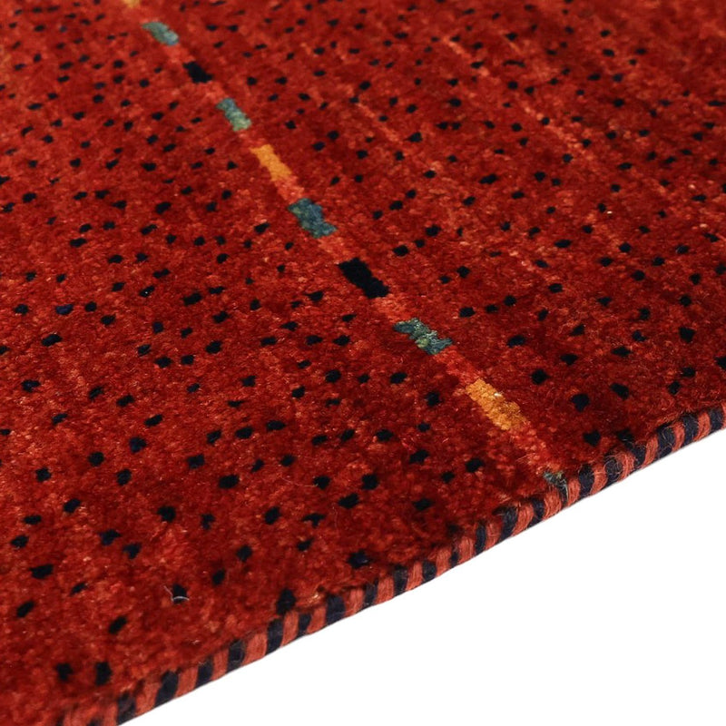 Gabbeh Teppich - Loribaft Perser - 326 x 248 cm - rot