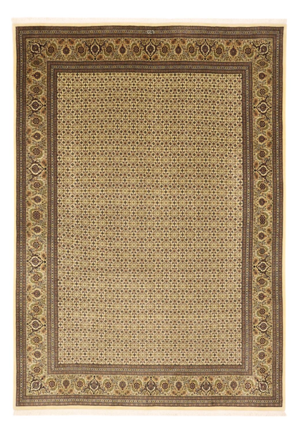 Perserteppich - Täbriz - Royal - Royal - 289 x 200 cm - dunkelbeige
