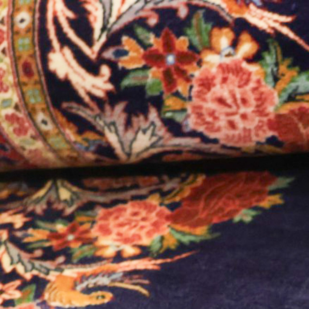 Perserteppich - Classic - 159 x 105 cm - dunkelblau