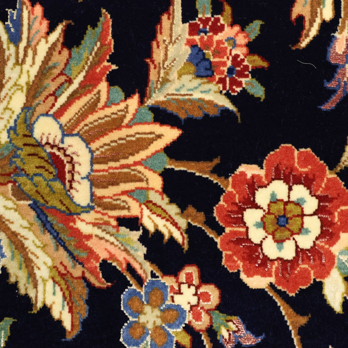 Perserteppich - Isfahan - Premium - 151 x 101 cm - dunkelblau