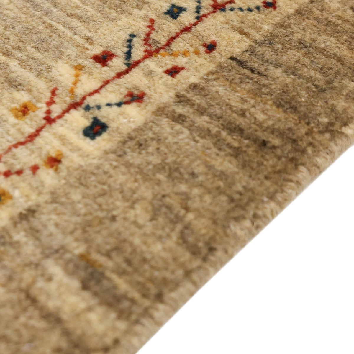 Gabbeh Teppich - Kaschkuli Perser - 125 x 82 cm - beige