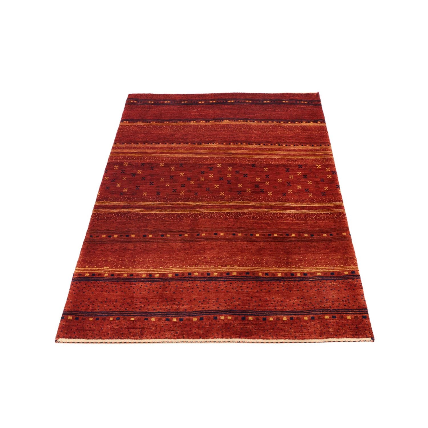 Gabbeh Teppich - Kaschkuli Perser - 126 x 96 cm - mehrfarbig
