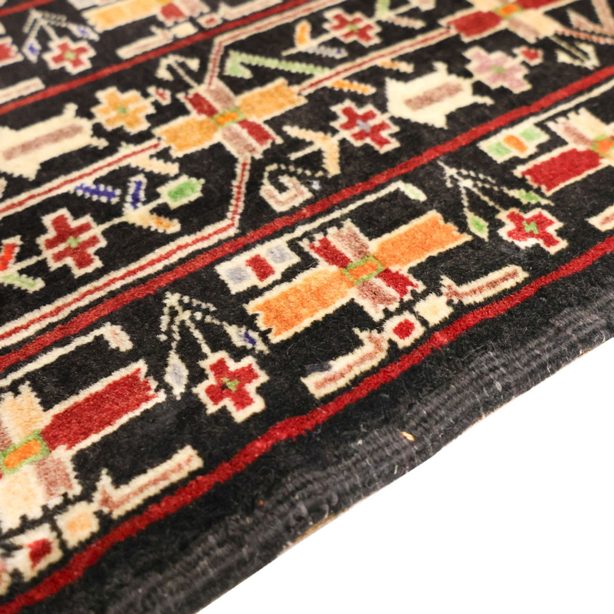 Belutsch Teppich - 153 x 104 cm - dunkelbeige