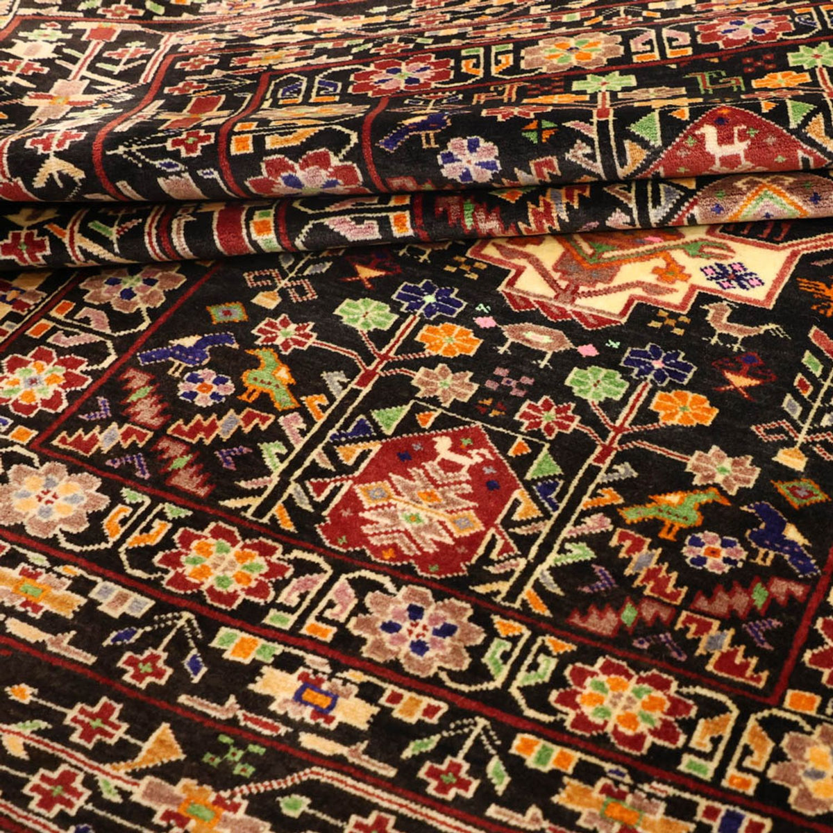 Belutsch Teppich - 153 x 104 cm - dunkelbeige