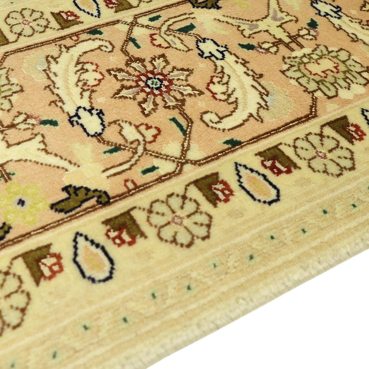Perserteppich - Täbriz - Royal - 203 x 147 cm - beige