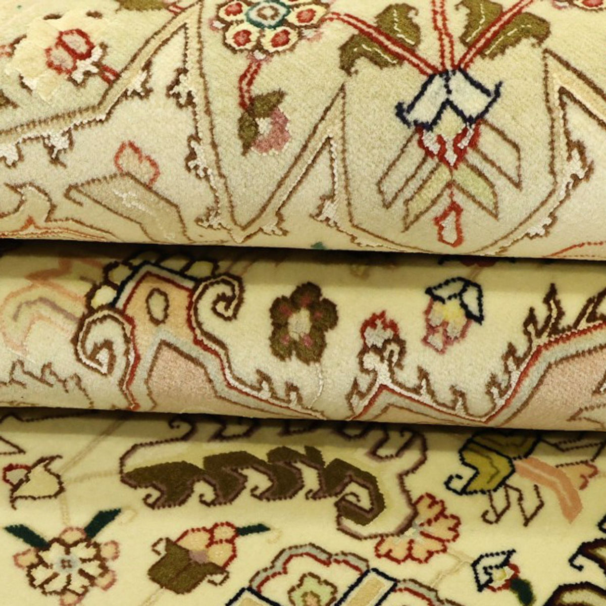 Perserteppich - Täbriz - Royal - 203 x 147 cm - beige