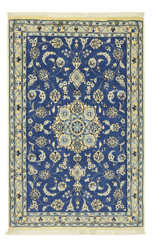 Perserteppich - Nain - Royal - 140 x 86 cm - dunkelblau