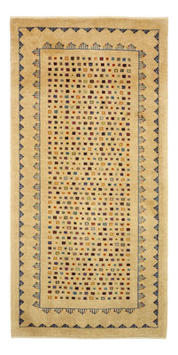 Gabbeh Teppich - Loribaft Perser - 164 x 79 cm - gold
