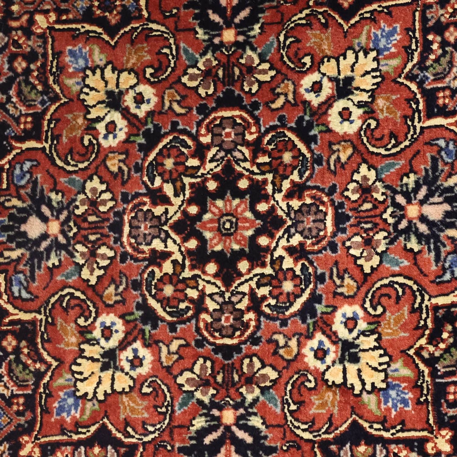 Perserteppich - Bidjar - 144 x 75 cm - dunkelrot
