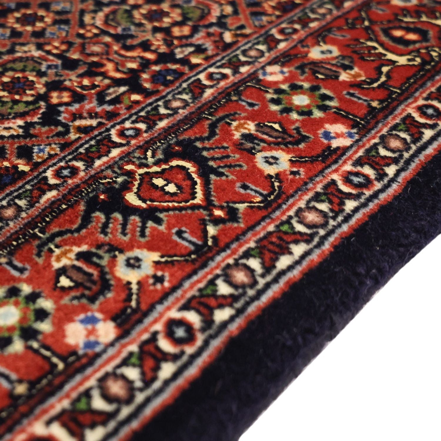 Perserteppich - Bidjar - 144 x 75 cm - dunkelrot