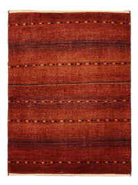 Gabbeh Teppich - Kaschkuli Perser - 103 x 79 cm - dunkelrot