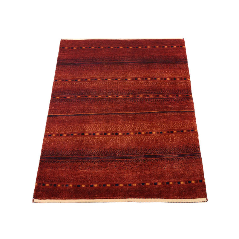 Gabbeh Teppich - Kaschkuli Perser - 103 x 79 cm - dunkelrot
