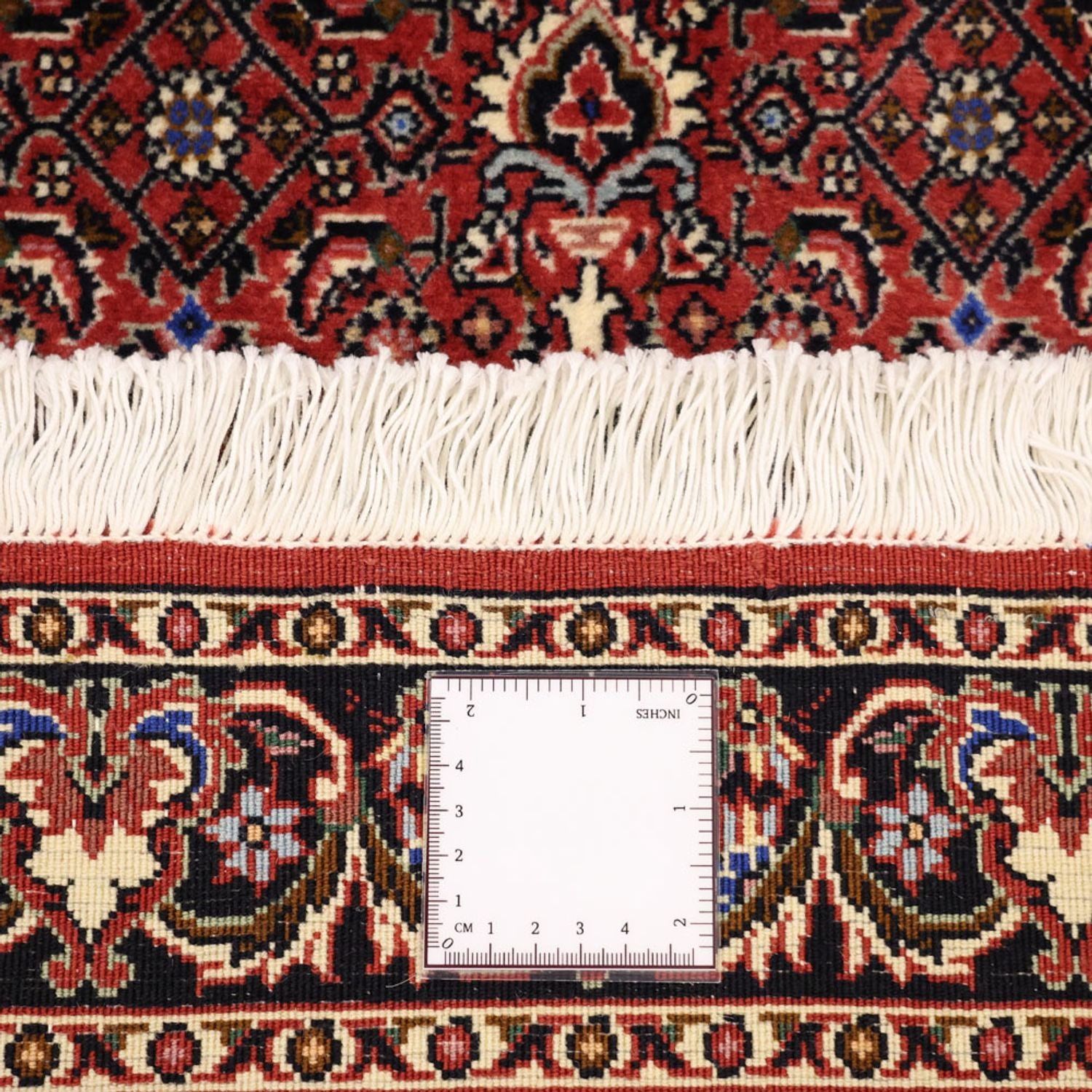 Perserteppich - Bidjar - 144 x 73 cm - dunkelrot