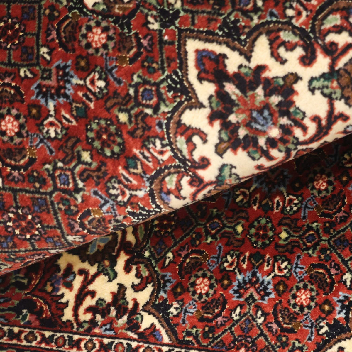 Perserteppich - Bidjar - Royal - 147 x 72 cm - dunkelrot