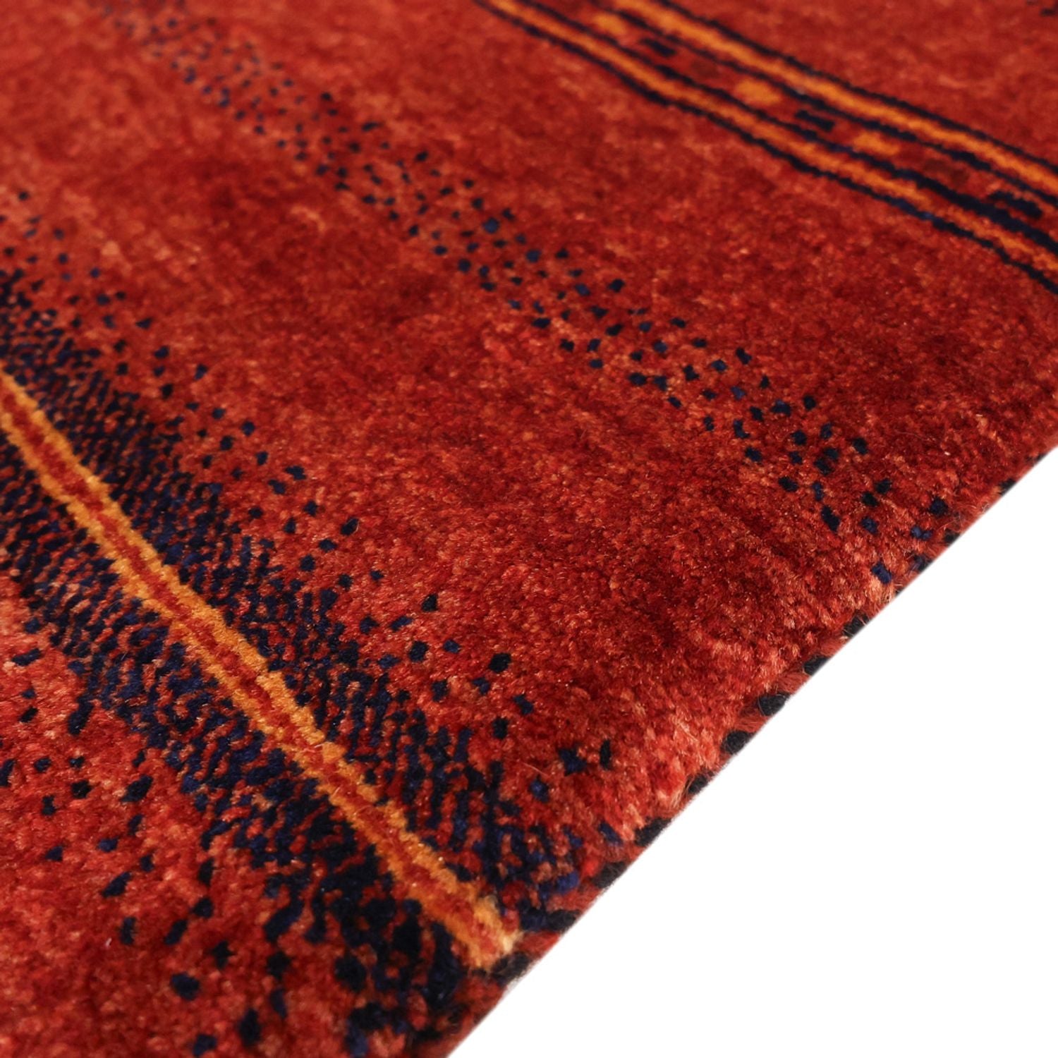 Gabbeh Teppich - Kaschkuli Perser - 92 x 77 cm - mehrfarbig