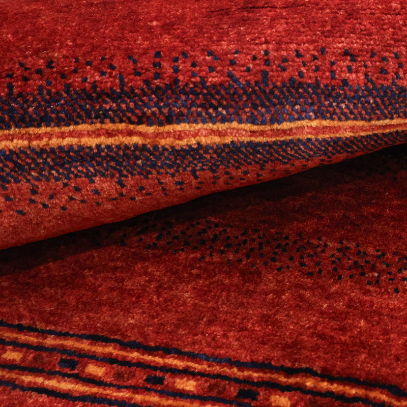 Gabbeh Teppich - Kaschkuli Perser - 92 x 77 cm - mehrfarbig