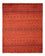 Gabbeh Teppich - Kaschkuli Perser - 119 x 96 cm - dunkelrot