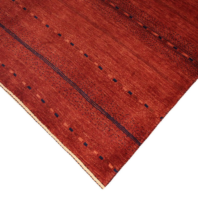 Gabbeh Teppich - Kaschkuli Perser - 119 x 96 cm - dunkelrot