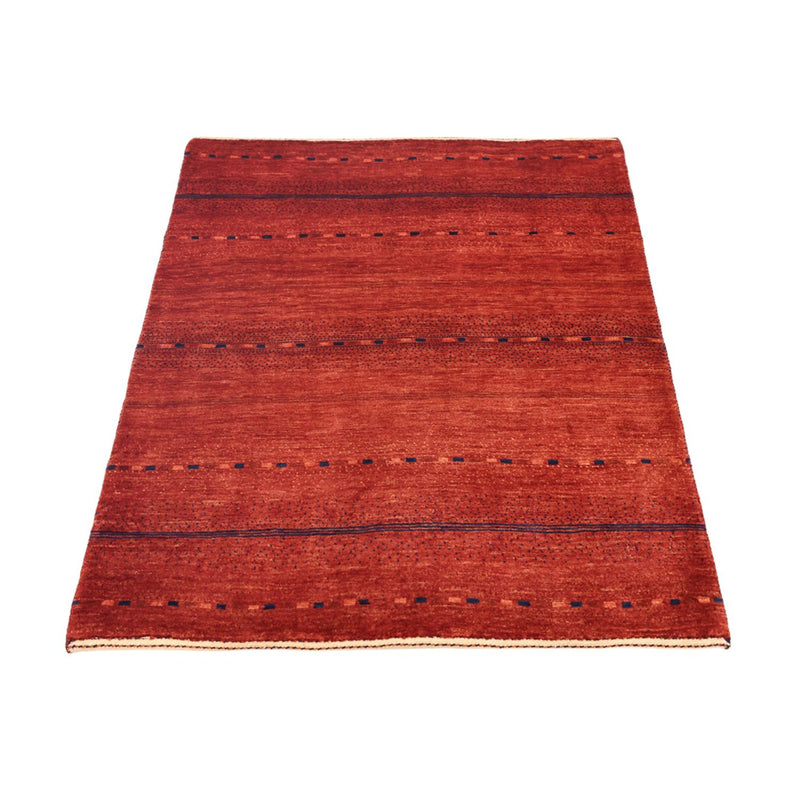 Gabbeh Teppich - Kaschkuli Perser - 119 x 96 cm - dunkelrot