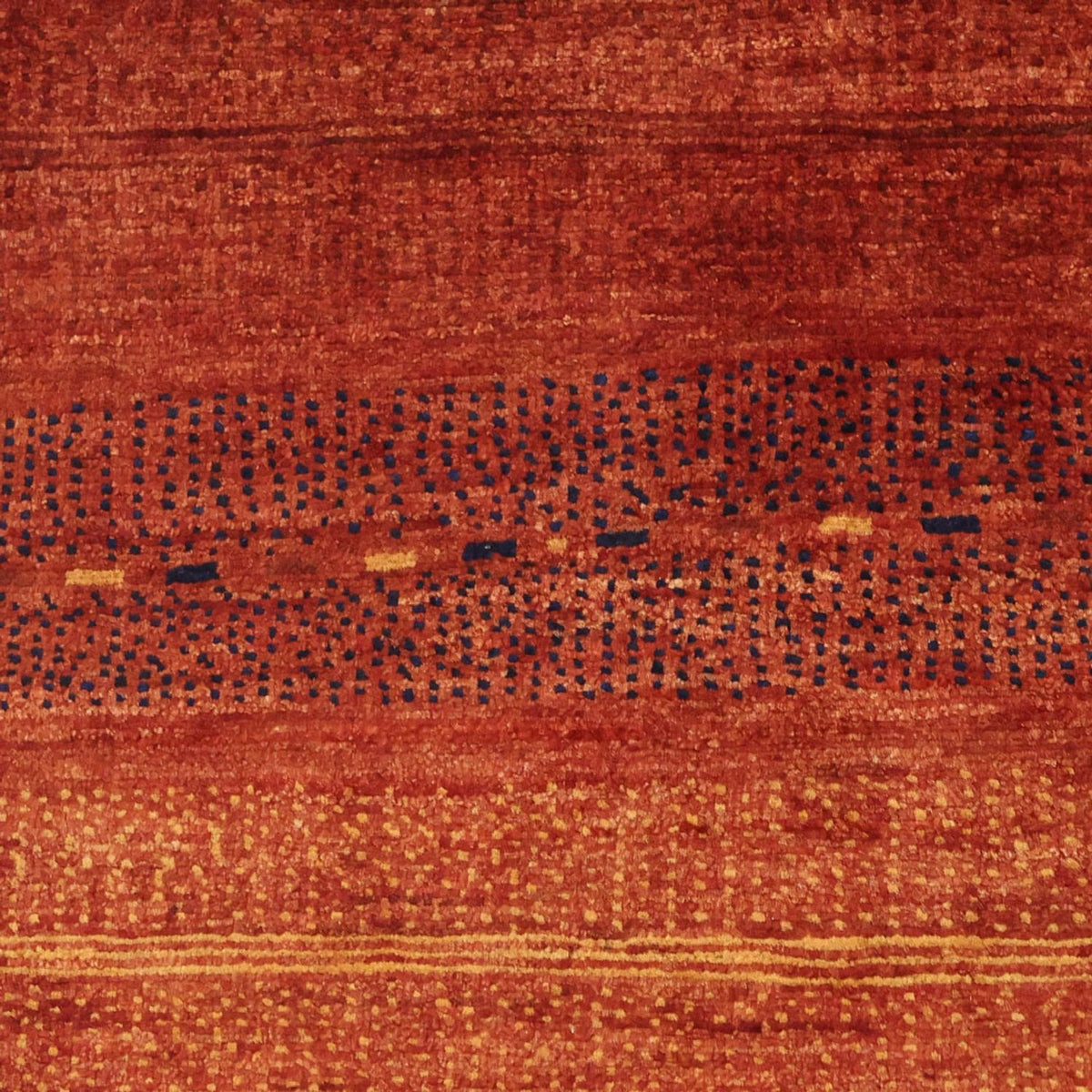 Gabbeh Teppich - Kaschkuli Perser - 106 x 96 cm - mehrfarbig