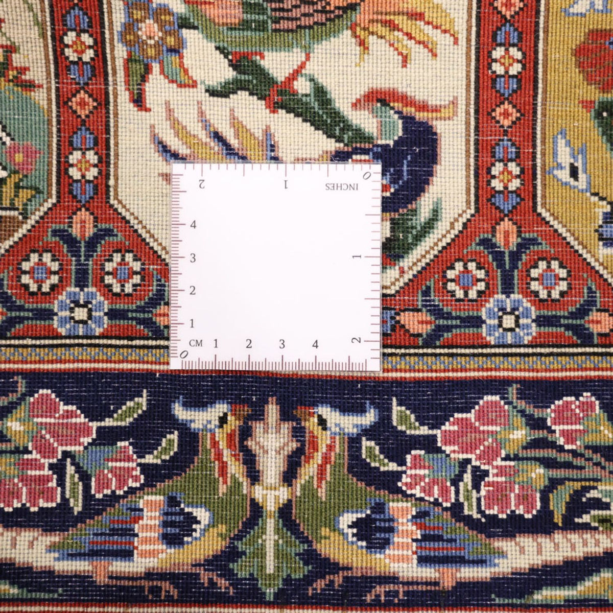 Perserteppich - Ghom - Royal - 114 x 56 cm - mehrfarbig