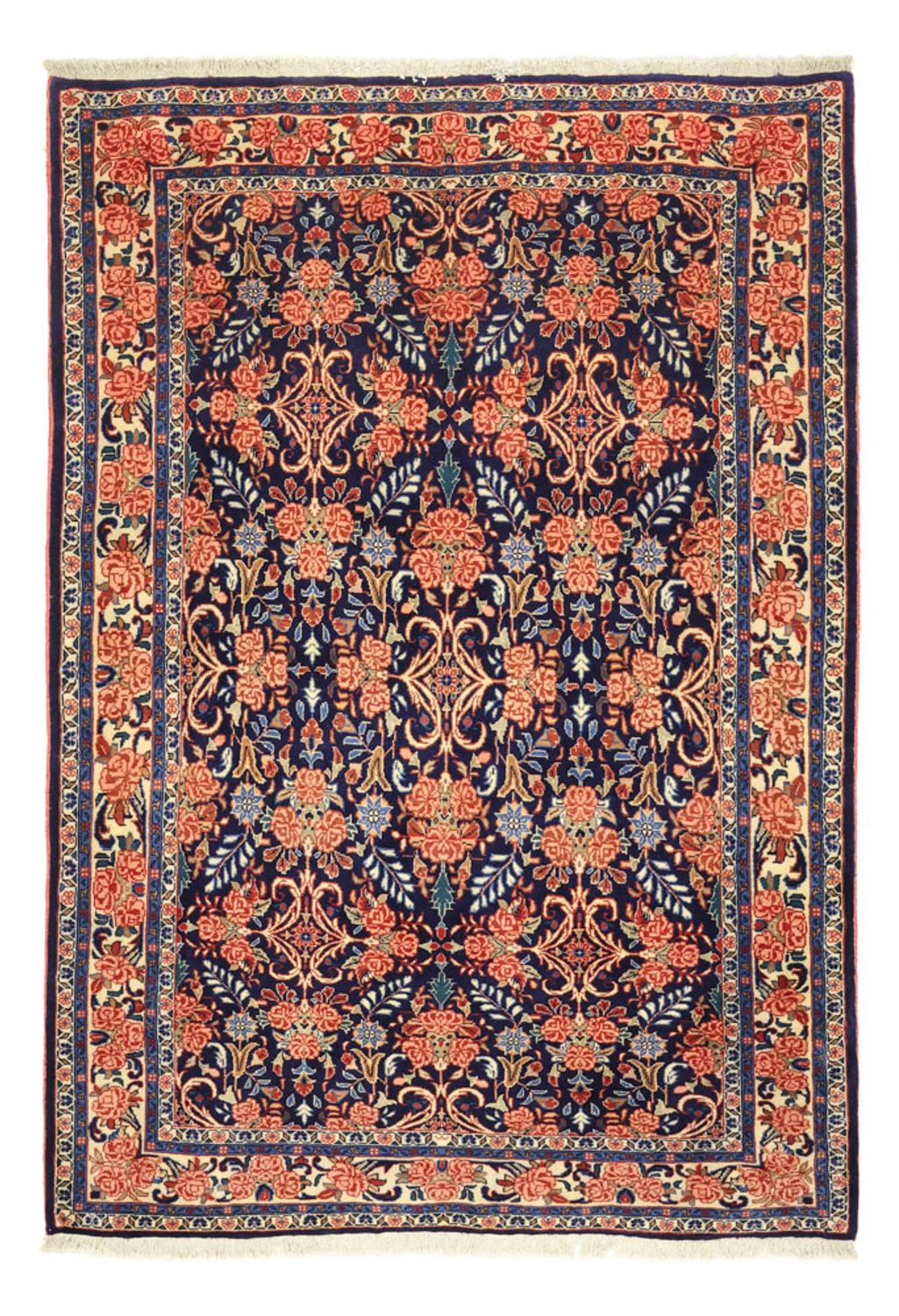 Perserteppich - Bidjar - Royal - 161 x 113 cm - dunkelblau