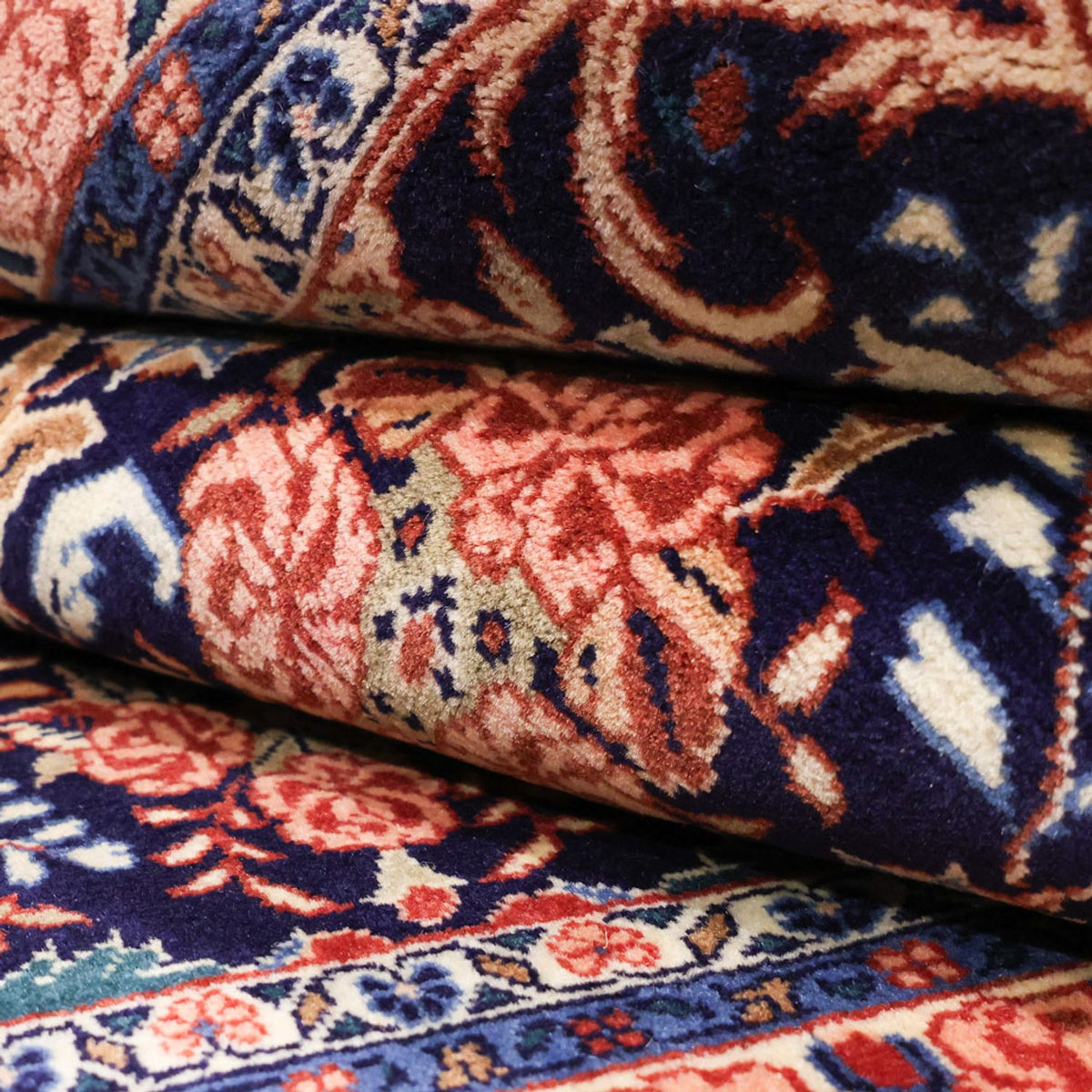 Perserteppich - Bidjar - Royal - 161 x 113 cm - dunkelblau