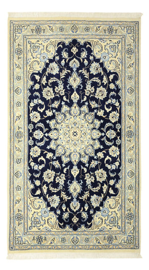 Perserteppich - Nain - Royal - 152 x 87 cm - dunkelblau