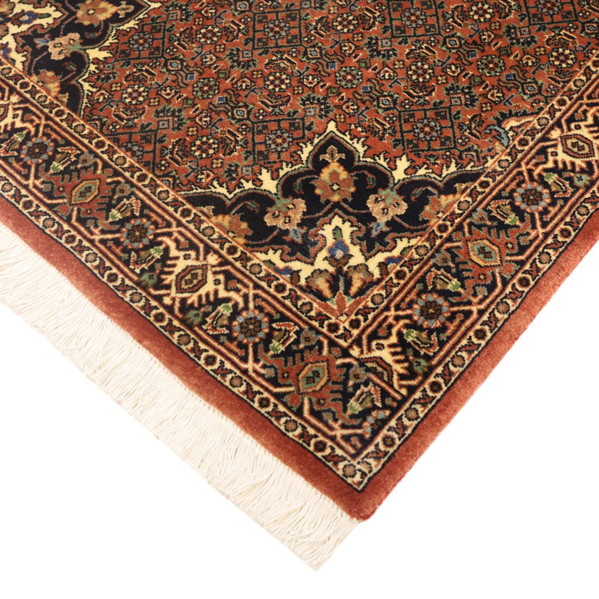 Perserteppich - Bidjar - 140 x 69 cm - dunkelbeige