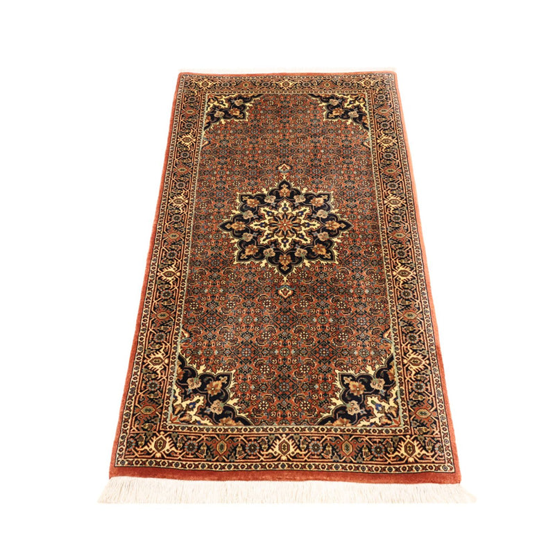 Perserteppich - Bidjar - 139 x 72 cm - dunkelbeige