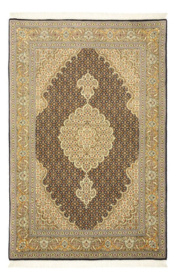 Perserteppich - Täbriz - Royal - 154 x 102 cm - dunkelbeige