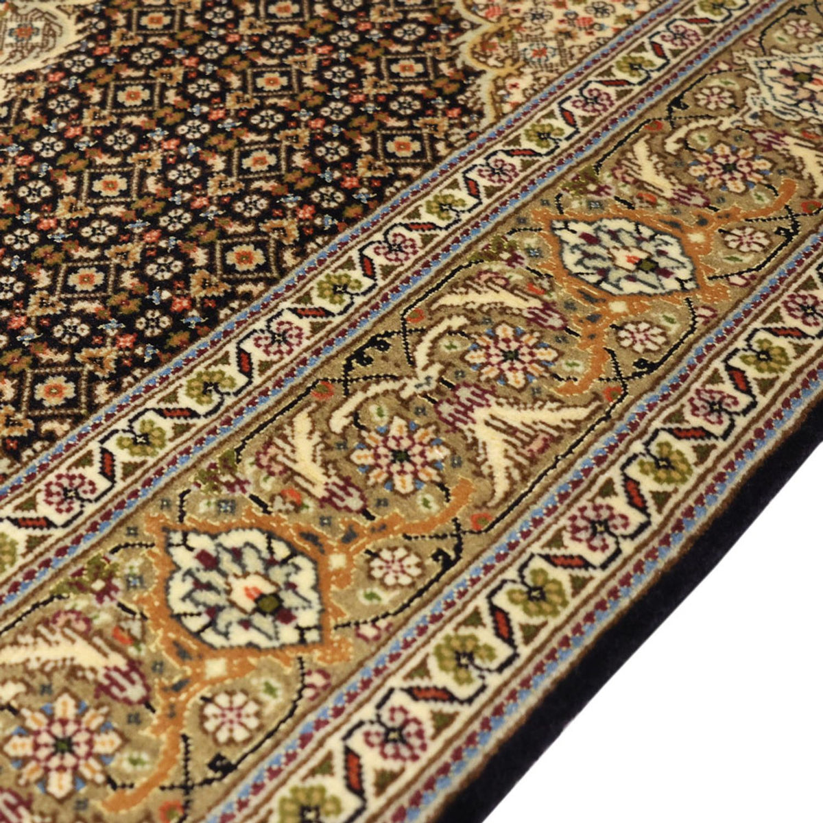 Täbriz - 50 Raj Teppich 102x154cm - Perserteppich